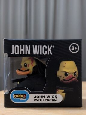 John Wick With Pistol Mini Tubbz Duck